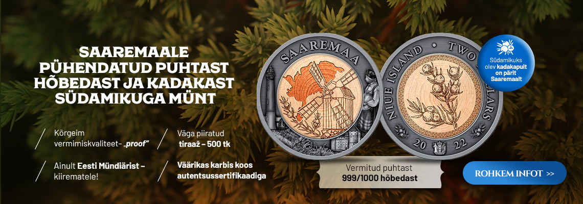 Hõbemünt „Saaremaa“