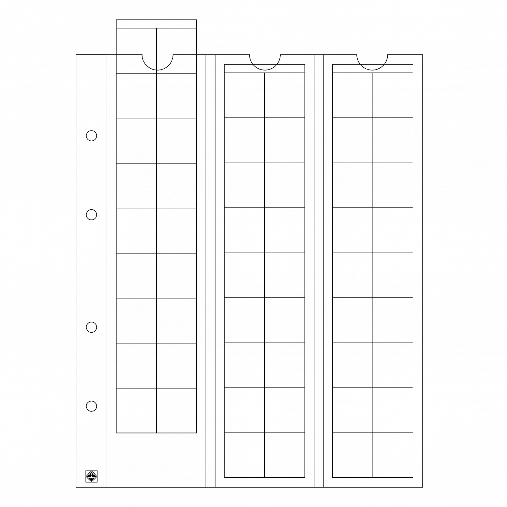   coin-sheets-optima-for-54-coins-up-to-20-mm-o-clear 3