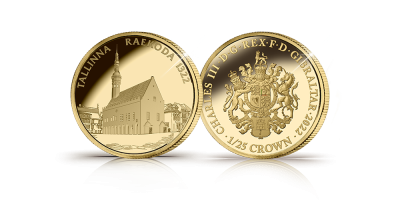 700-aastasele Tallinna raekojale pühendatud kuldmünt