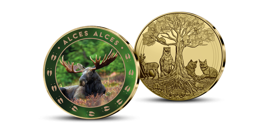 Kollektsioon „Aasta loom”, medal „Põder”