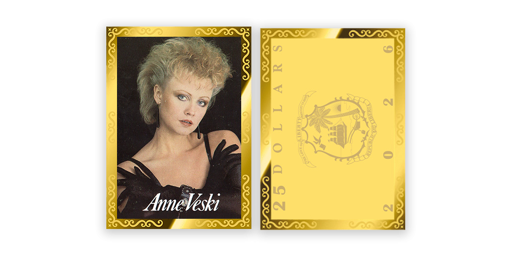 Kuldm&uuml;ntide kollektsioon &bdquo;Anne Veski. Roosiaia kuninganna&ldquo;