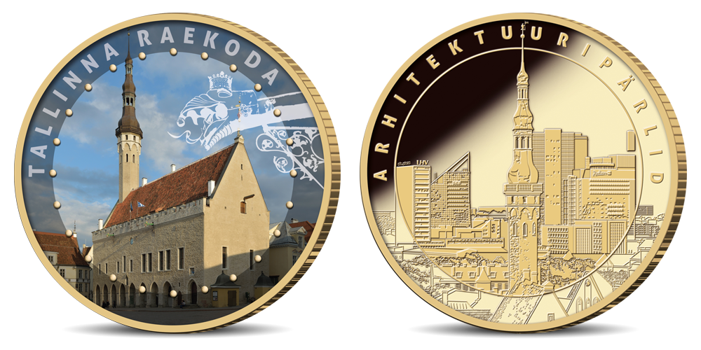 Kollektsioon „Eesti arhitektuuripärlid”, esimene medal „Kadrioru loss”