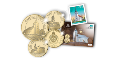 Puhtast kullast müntide kollektsioon „Eesti kaunimad kirikud“ 