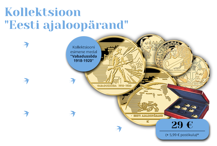 Kollektsioon "Eesti Ajaloopärand". Esimene medal Vabadussõda 1918-1920"