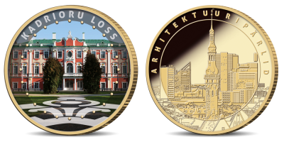 Kollektsioon „Eesti arhitektuuripärlid”, esimene medal „Kadrioru loss”