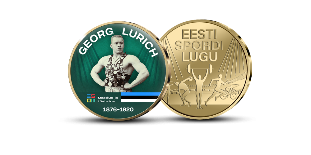 Kollektsioon „Eesti Spordi Lugu”, esimene medal „Georg Lurich”