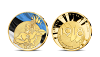 Eesti Vabariigi aastapäevale pühendatud kullatud medal