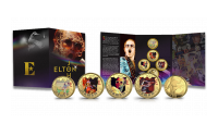 Popmuusika legendile - Sir Elton Johnile pühendatud mündikomplekt