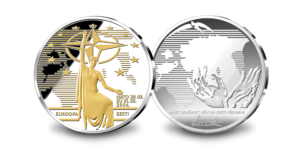 Eesti Euroopa Liidu ja NATOga liitumisele pühendatud medal