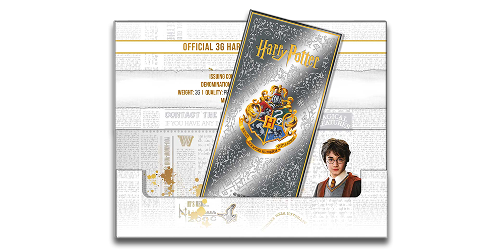 Hõbemünt-järjehoidja „Harry Potter“2