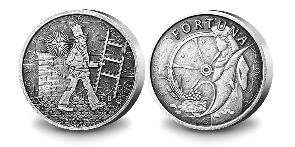 Hõbetatud medal „Korstnapühkija“
