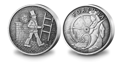 Hõbetatud medal „Korstnapühkija“