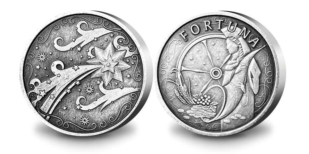 Hõbetatud medal „Langev täht“