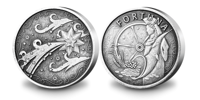 Hõbetatud medal „Langev täht“