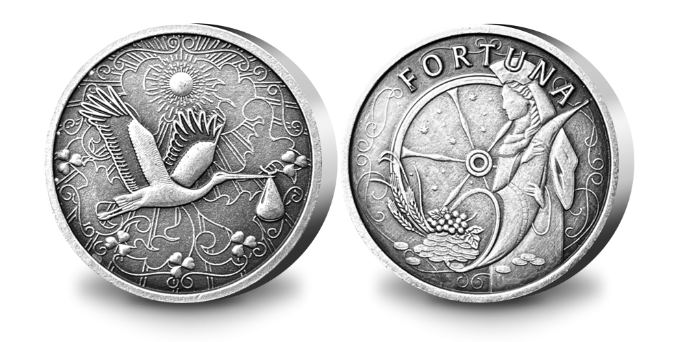 Hõbetatud medal „Toonekurg“