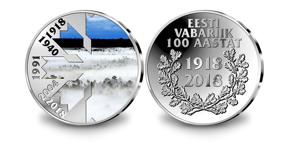 KAKS Eesti 100. aastapäevale pühendatud medalit ÜHE hinnaga!1