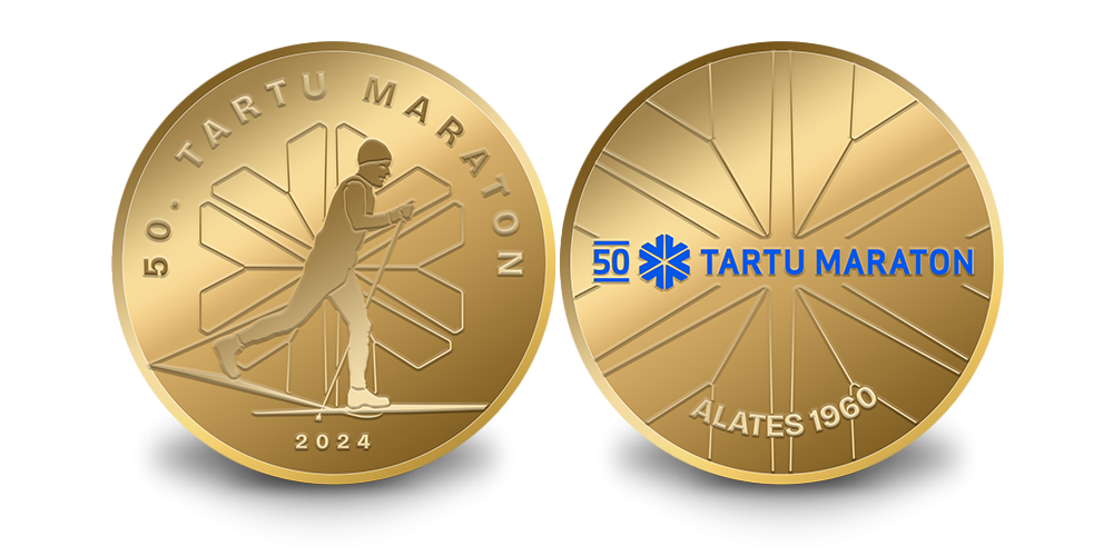 KAKS Tartu Maratoni 50. aastapäevale pühendatud medalit ÜHE hinnaga!2