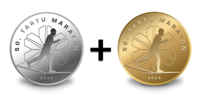 KAKS Tartu Maratoni 50. aastapäevale pühendatud medalit ÜHE hinnaga!