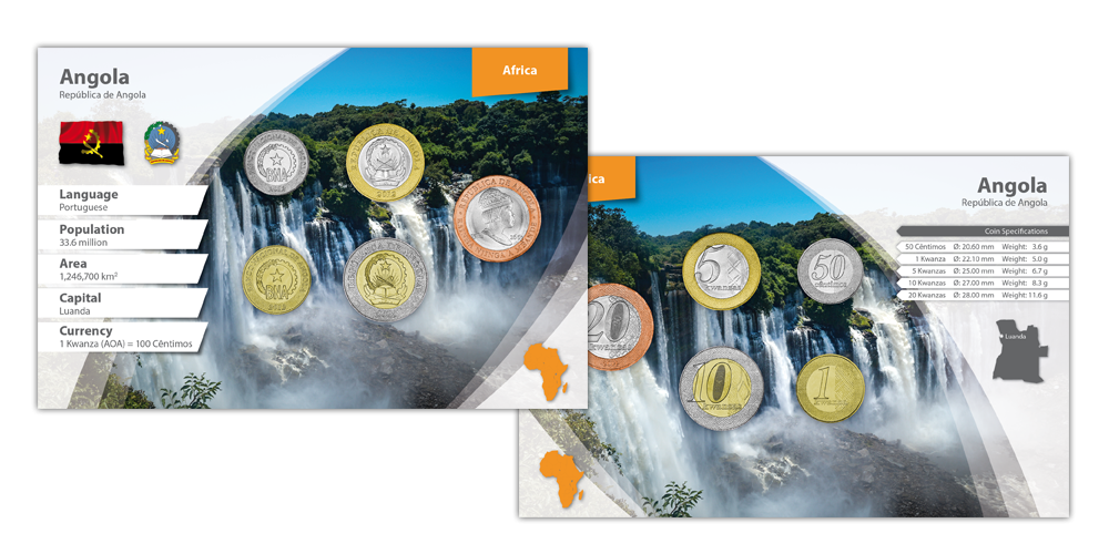 Kollektsioon „Maailma raha“, saadetis - Angola