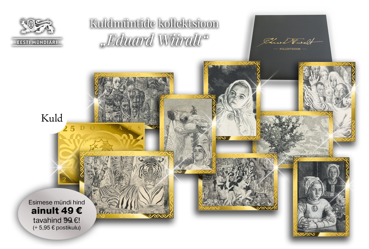 Kuldm&uuml;ntide kollektsioon &bdquo;Eduard Wiiralt&ldquo;