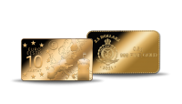 Kuldmünt „Euro Eestis – 10 aastat“ 