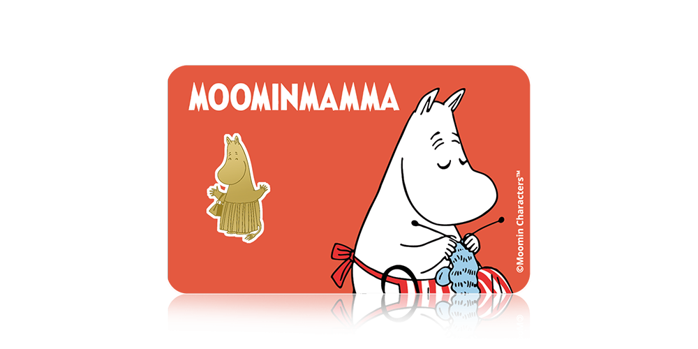 Kuldmünt „Muumimamma“1