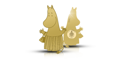 Kuldmünt „Muumimamma“