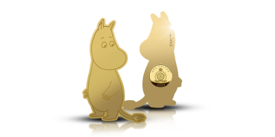 Maailma esimene Muumitrolli jäädvustav münt!