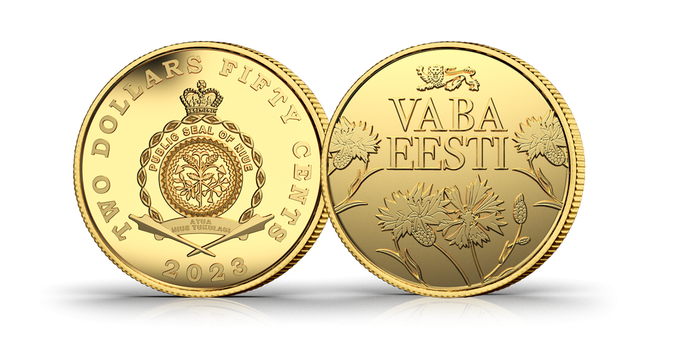 Kuldmünt „Vaba Eesti“ Kuldmünt „Vaba Eesti“