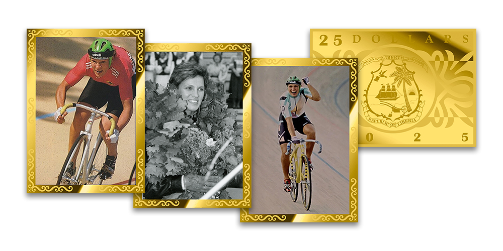 Kuldmüntide komplekt „Erika Salumäe“