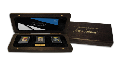 Kuldmüntide komplekt „Erika Salumäe“