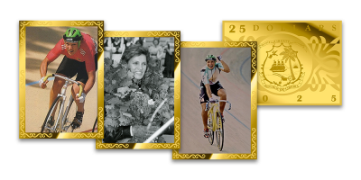 Kuldmüntide komplekt „Erika Salumäe“