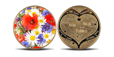 Kullatud medal „Aitäh“