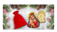 Kullatud münt „Madonna lapsega“1