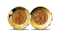 Kullatud medal „Balti keti 30. aastapäev“