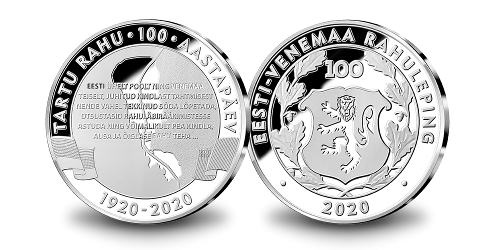 Medal „Tartu rahu 100. aastapäev“