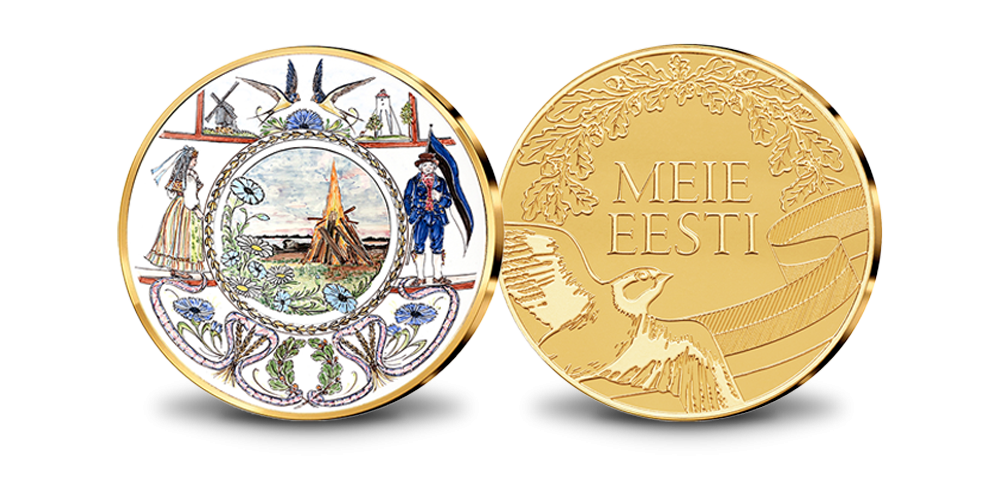 Medalikomplekt „Jaanipäev – iidne suvepüha“2