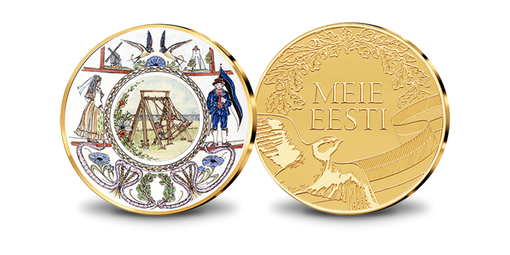 Medalikomplekt „Jaanipäev – iidne suvepüha“3