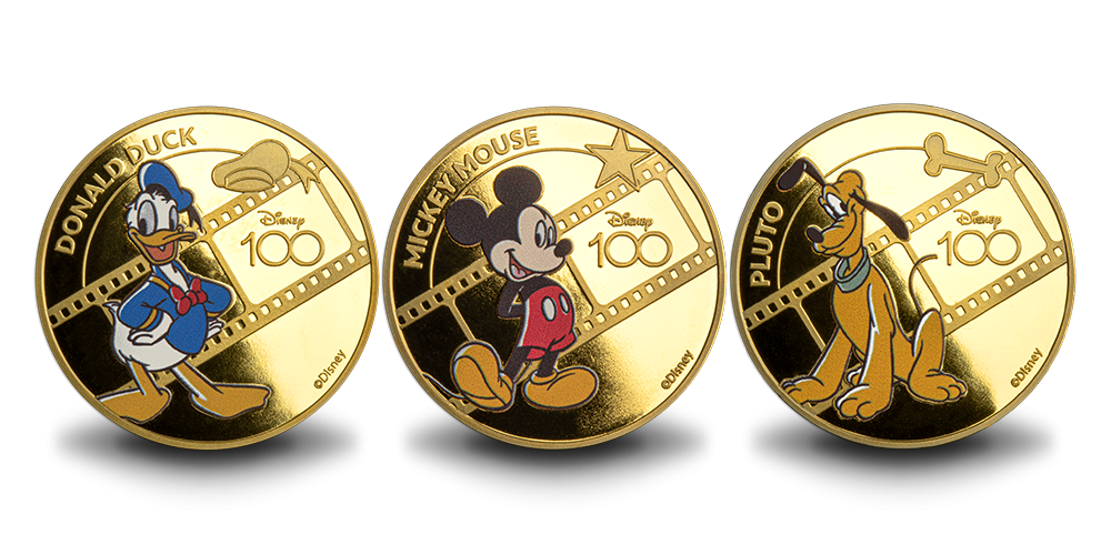 Mündikomplekt „Disney – 100 aastat“