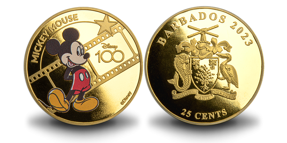 Mündikomplekt „Disney – 100 aastat“2