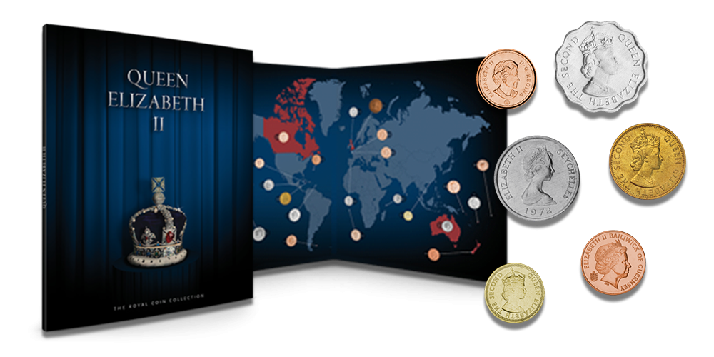 Mündikomplekt „Kuninganna Elizabeth II pärand“