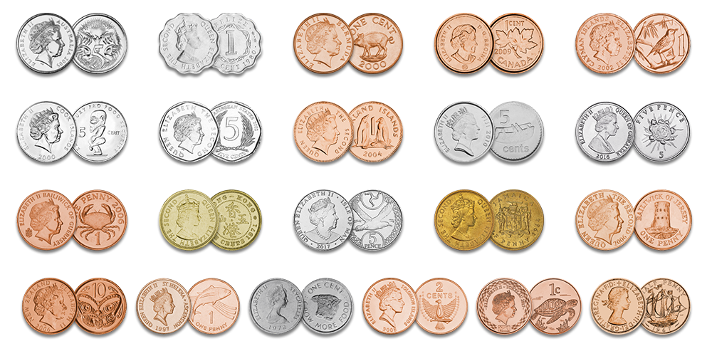 Mündikomplekt „Kuninganna Elizabeth II pärand“1