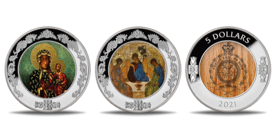 Mündikomplekt „Lääne- ja idakiriku tuntuimad ikoonid“