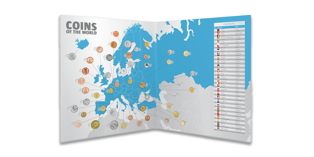 Mündikomplekt “Maailma raha – Euroopa”3