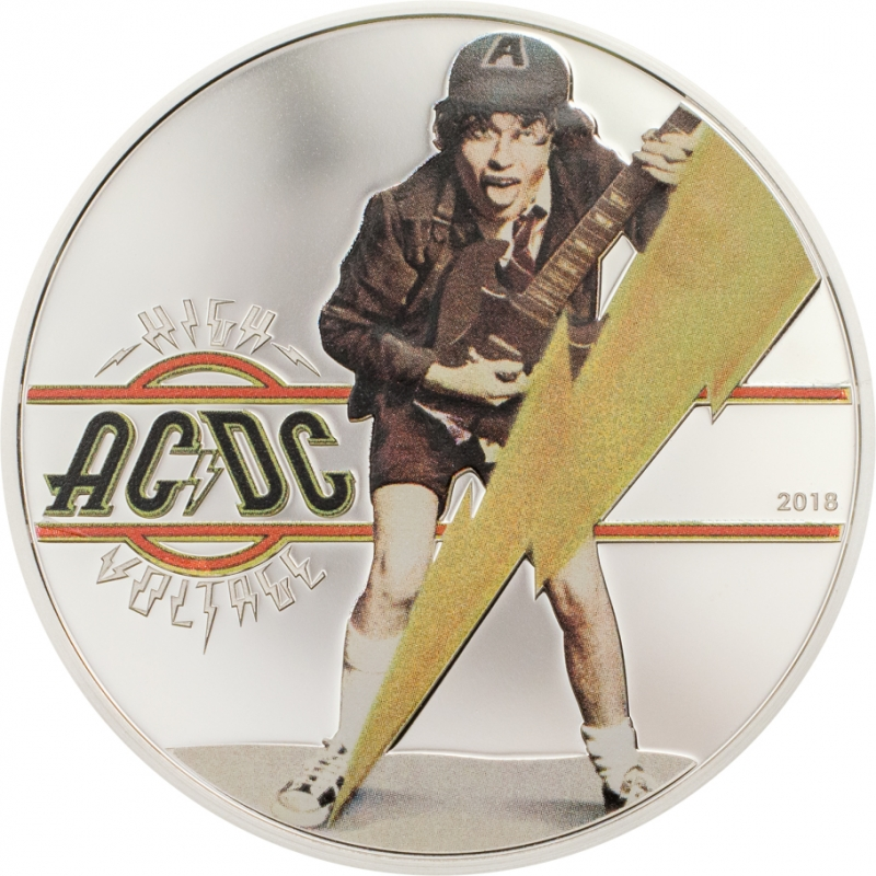 Hõbemünt „AC/DC“ Hõbemünt „AC/DC“