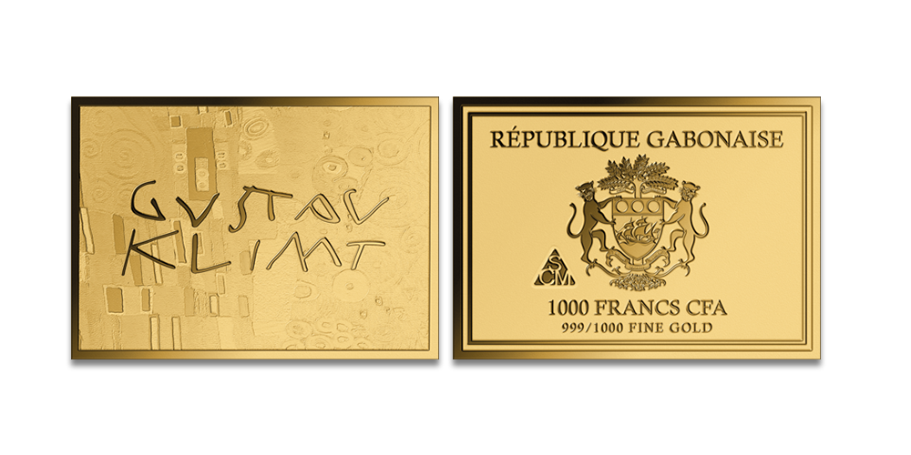 Puhtast kullast münt „Gustav Klimt“