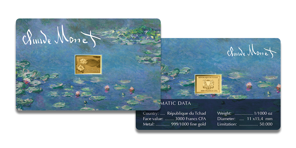 Puhtast kullast münt „Vesiroosid“1