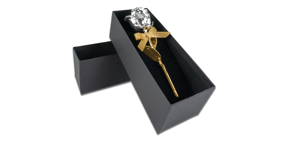 Ehtne roos, kaetud kollase ja valge kullaga1